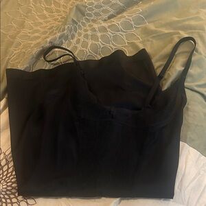 Victoria's Secret Sleek Black Mini Dress